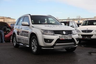 Защита бампера Suzuki Grand Vitara (5-дверный) 2012 - наст. время.