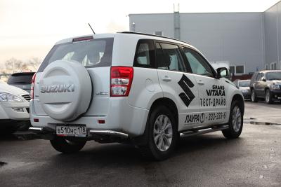 Защита бампера Suzuki Grand Vitara (5-дверный) 2008 - наст. время.