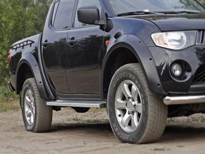 Расширители колесных арок Mitsubishi L-200 (K_4T) 2005 - наст. время.