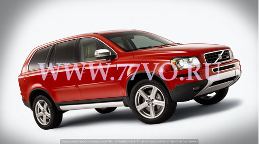 Накладка порога Volvo XC90 (универсал) 2002 - наст. время.