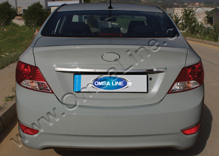 Накладка Hyundai Solaris 2010 - 2013.