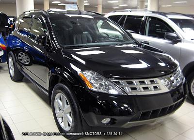 Дефлектор капота Nissan Murano 2008 - наст. время.