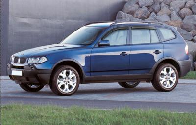 Дефлекторы стекол BMW X3 2004 - наст. время.