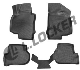 3D коврики в салон Volkswagen GOLF (V) 2003 - 2008.