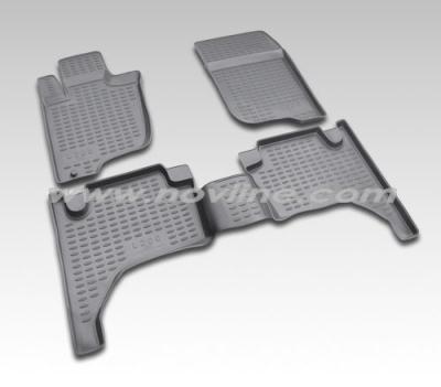 Коврики в салон, полиуретановые Mitsubishi L-200 2005 - 2011.