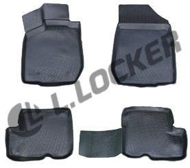 3D коврики в салон Renault Sandero (Stepway) 2010.