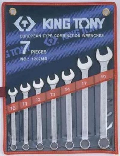 King Tony Комплект комбинированных ключей 10-19 мм 7 пр. .