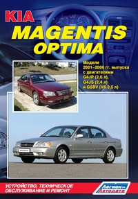 Печатная продукция KIA MAGENTIS / OPTIMA 2001-06ГГ .