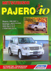 Печатная продукция MITSUBISHI PAJERO IO MITSUBISHI PAJERO.