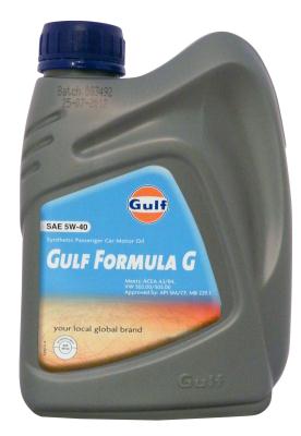 Gulf Formula G 5W-40 .