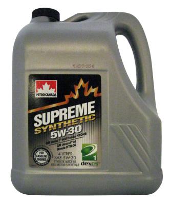 Petro-Canada PETRO-CANADA SUPREME SYNTHETIC 5W-30 (4Л) .