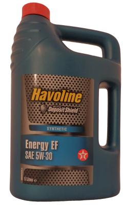 Texaco TEXACO HAVOLINE ENERGY EF  5W-30 .