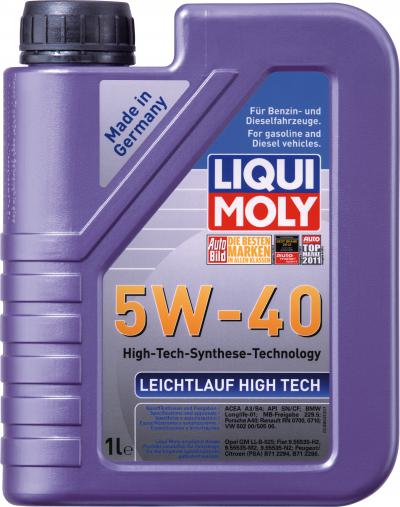 Моторное масло Liqui Moly Leichtlauf High Tech SAE 5W-40 .