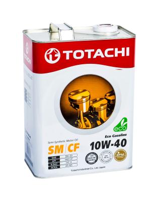 Totachi ECO  GASOLINE  SEMI-SYNTHETIC  SM/CF   10W-40      4Л .