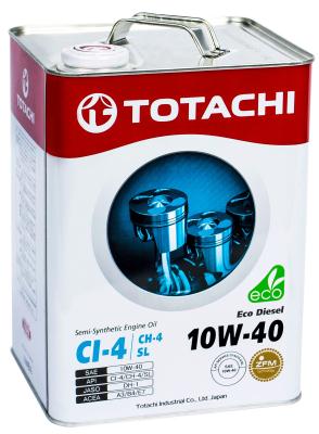 Totachi ECO  DIESEL  SEMI-SYNTHETIC  CI-4/CH-4/SL   10W-40      6Л .