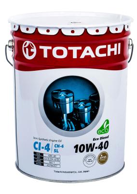 Totachi ECO  DIESEL  SEMI-SYNTHETIC  CI-4/CH-4/SL   10W-40     20Л .