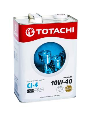 Totachi LONG LIFE  SEMI-SYNTHETIC  CI-4   10W-40      4Л .