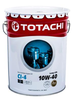 Totachi LONG LIFE  SEMI-SYNTHETIC  CI-4   10W-40     20Л .