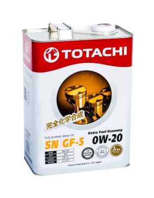 Totachi Extra Fuel Fully Synthetic SN 0W-20,, 4л .