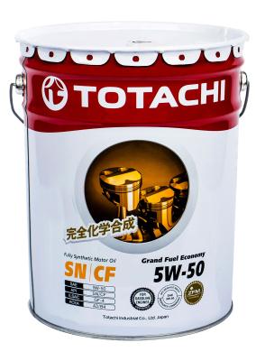 Totachi GRAND FUEL  FULLY SYNTHETIC  SN/CF     5W-50     20Л .