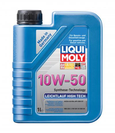 Моторное масло Liqui Moly Leichtlauf High Tech  SAE 10W-50 .