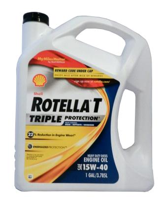 Shell SHELL ROTELLA T TRIPLE PROTECTION 15W-40 .