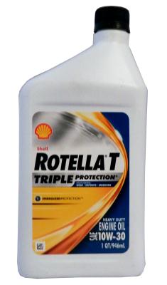 Shell SHELL ROTELLA T TRIPLE PROTECTION 10W-30 .