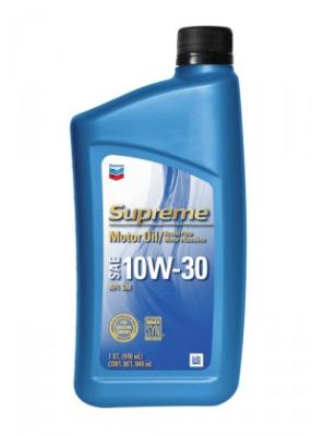 Chevron CHEVRON SUPREME MOTOR OIL SAE 10W-30 .