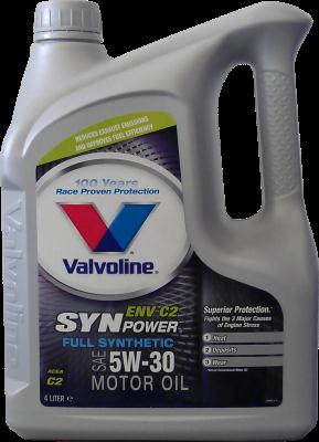 Valvoline VALVOLINE SYNPOWER ENV C2 5W30 .