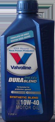 Valvoline VALVOLINE DURABLEND DIESEL 10W40 .