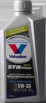 Valvoline VALVOLINE SYNPOWER MST 5W30 .