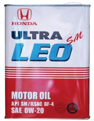 Honda Ultra LEO-SN 0W-20, 4л .