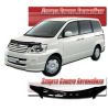 Иконка:Дефлектор капота Classic черный Toyota Noah 2001.