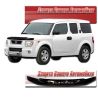 Иконка:Дефлектор капота Classic черный Honda Element 2003.