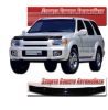 Иконка:Дефлектор капота Classic черный Nissan Terrano (Regulus) 1996 - 2002.