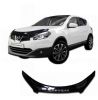 Иконка:Дефлектор капота Classic черный Nissan Qashqai 2010.