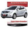 Иконка:Дефлектор капота Classic черный Hyundai i20 2009.