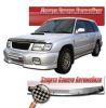 Иконка:Дефлектор капота Шелкография черная Subaru Forester 1997 - 2000.