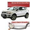 Иконка:Дефлектор капота Шелкография серебро Ford Kuga 2008 - 2012.