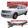 Иконка:Дефлектор капота Шелкография "карбон" серебро Toyota Ipsum 1996 - 1998.