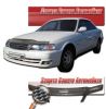 Иконка:Дефлектор капота Шелкография "карбон" серебро Toyota Chaser 1997 - 2001.