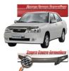 Иконка:Дефлектор капота Шелкография "карбон" серебро Chery Amulet 2003 - 2010.