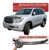 Иконка:Дефлектор капота Шелкография "карбон" серебро Toyota Land Cruiser 200 2008.