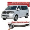 Иконка:Дефлектор капота Шелкография "карбон" серебро Volkswagen Caravelle 2003.