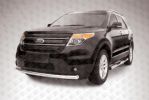 Иконка:Защита переднего бампера d76 Ford Explorer 2012.