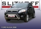 Иконка:Кенгурятник d57 низкий  с "мини" Ford Kuga 2008.