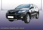 Иконка:Защита переднего бампера d76 короткая Hyundai Santa Fe 2010.