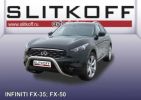 Иконка:Кенгурятник d76 низкий "мини" Infiniti FX II 35/50 2008 - наст. время.