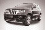 Иконка:Защита переднего бампера d76 радиусная Jeep Grand Cherokee.