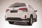 Иконка:Защита заднего бампера d57+d42 двойная KIA SORENTO 2013.